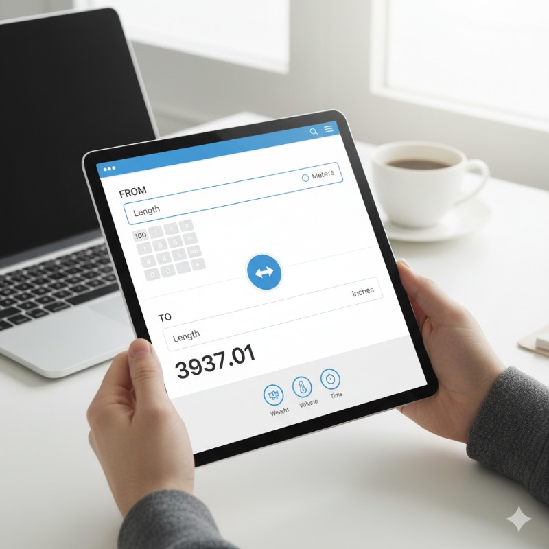 Our free unit converter supports multiple categories such as length, weight, temperature, speed, area, volume, and time